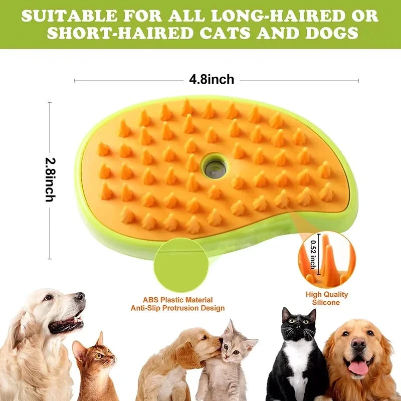 Steam & Soothe Pet Brush